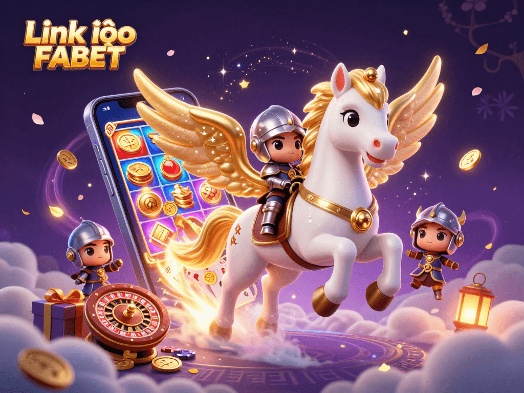 Engage in thrilling gaming adventures with Link vào FABET as captivating elements swirl around a celestial hero.