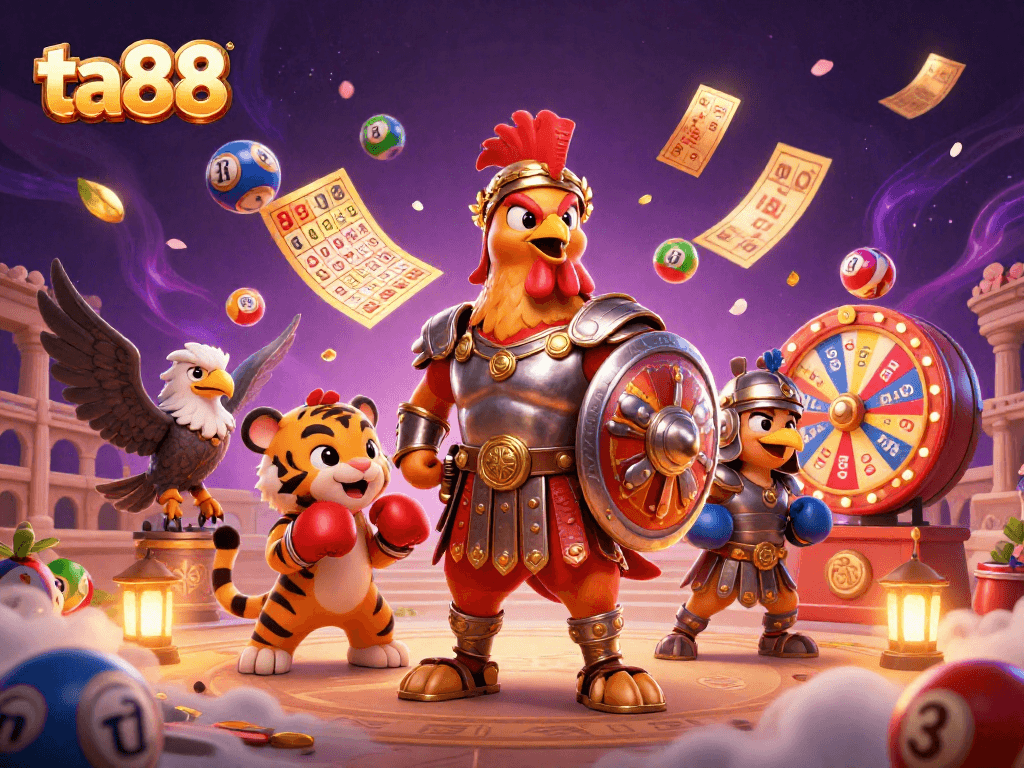 Engage in thrilling gaming at TA88, where colorful lottery balls and dynamic prizes await players.