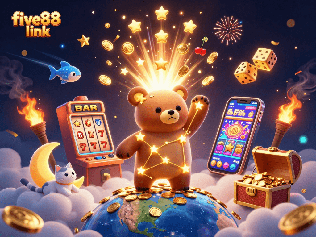 Experience the thrill of winning at five88 link with vibrant casino games and dynamic characters.