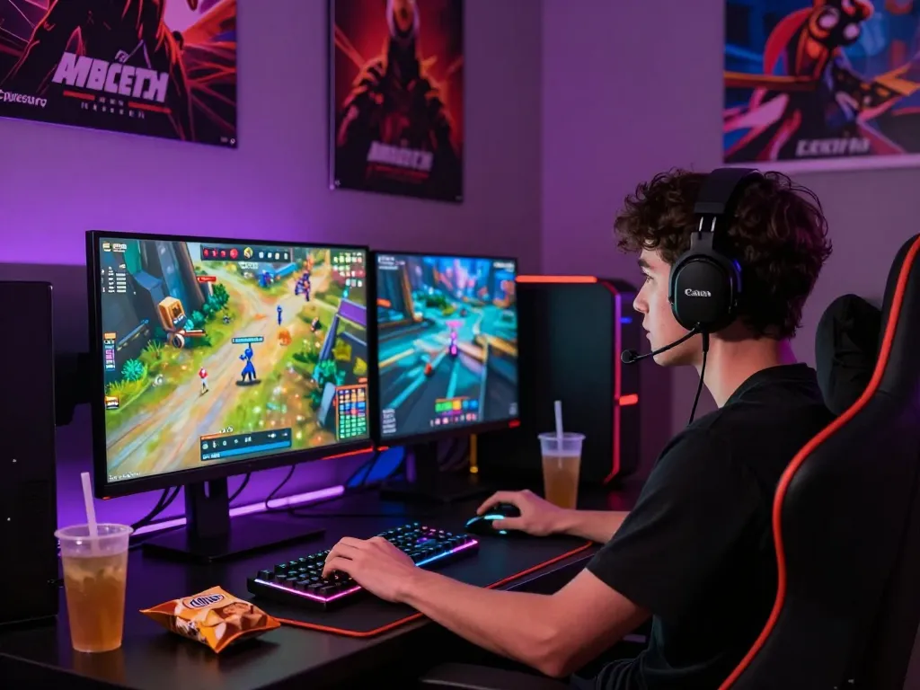 B52Club online gaming player immersed in an exciting game environment.