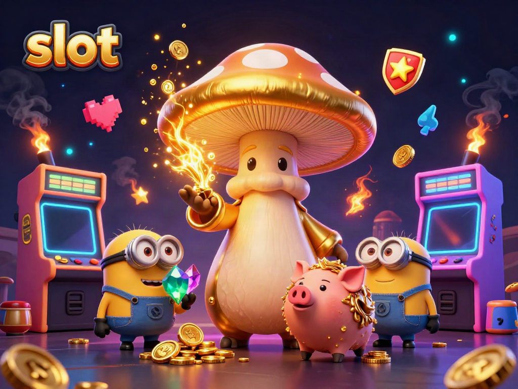 Experience the thrill of winning with slot games featuring magical characters and vibrant casino elements