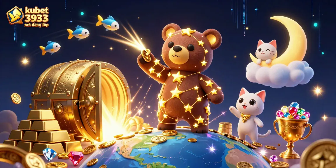 Engage in vibrant gameplay with kubet 3933 net đăng nhập amidst treasures and cosmic companions.