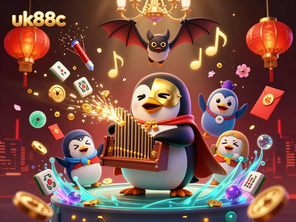 uk88c challenges players in a captivating casino scene with magical golden themes and immersive elements.