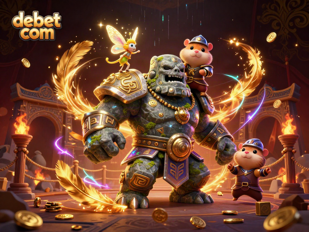 Engage in thrilling gameplay at debet com with 3D casino elements and enchanted characters.
