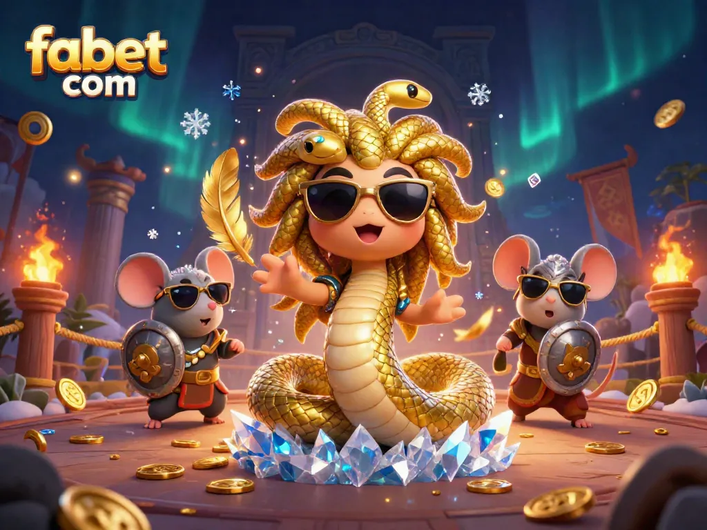 Explore exhilarating betting options at fabet com with vibrant 3D casino characters.