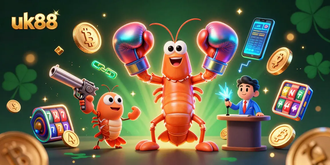 Experience exciting wins at uk88 with vibrant 3D characters and jackpot-themed elements.