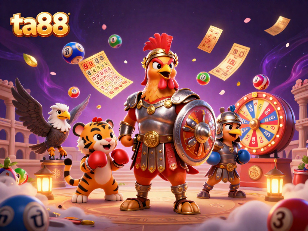 Engage in thrilling gaming at TA88, where colorful lottery balls and dynamic prizes await players.