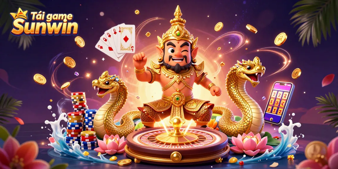 Experience thrilling gameplay with Tải game Sunwin in an enchanting 3D casino world of treasures.