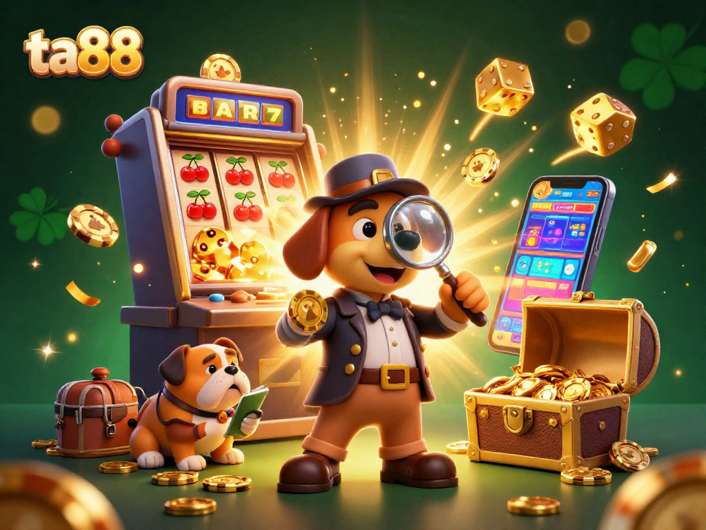 Experience ta88 with a vibrant scene full of gaming action and exciting rewards from a 3D casino atmosphere.