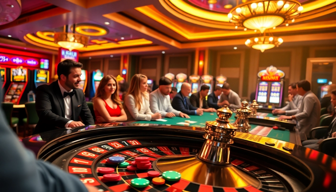 Experience the excitement of gambling at Hitclub đăng ký with vibrant casino visuals.