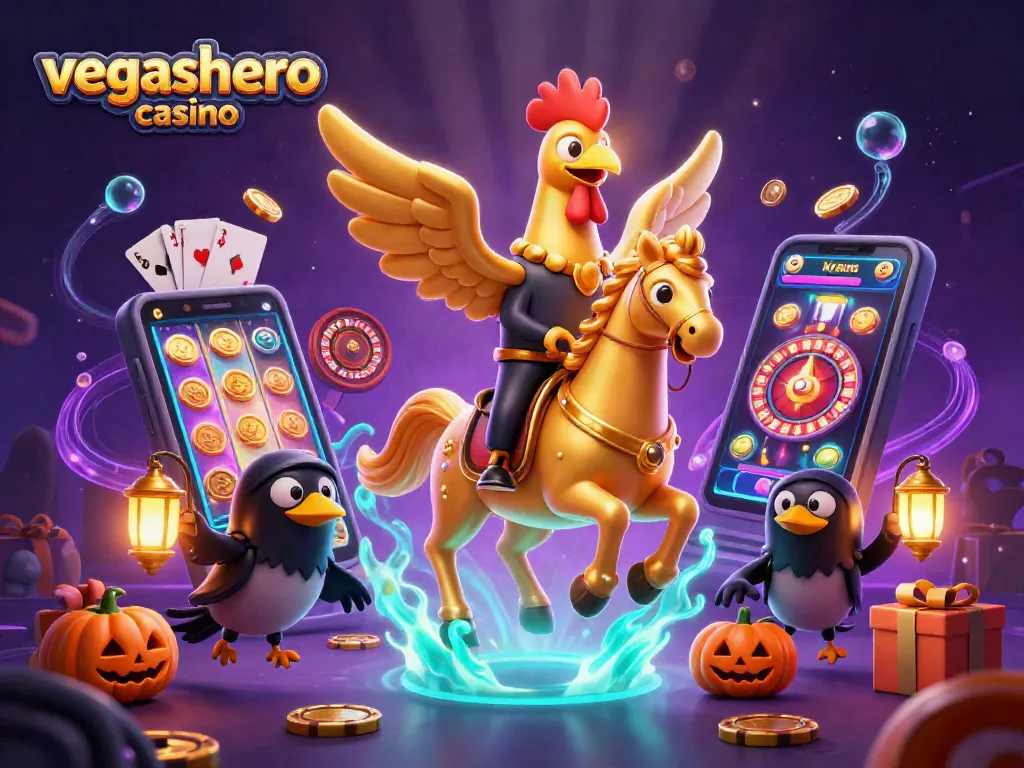 Experience the thrilling action of vegashero casino with magical characters and vibrant game elements.