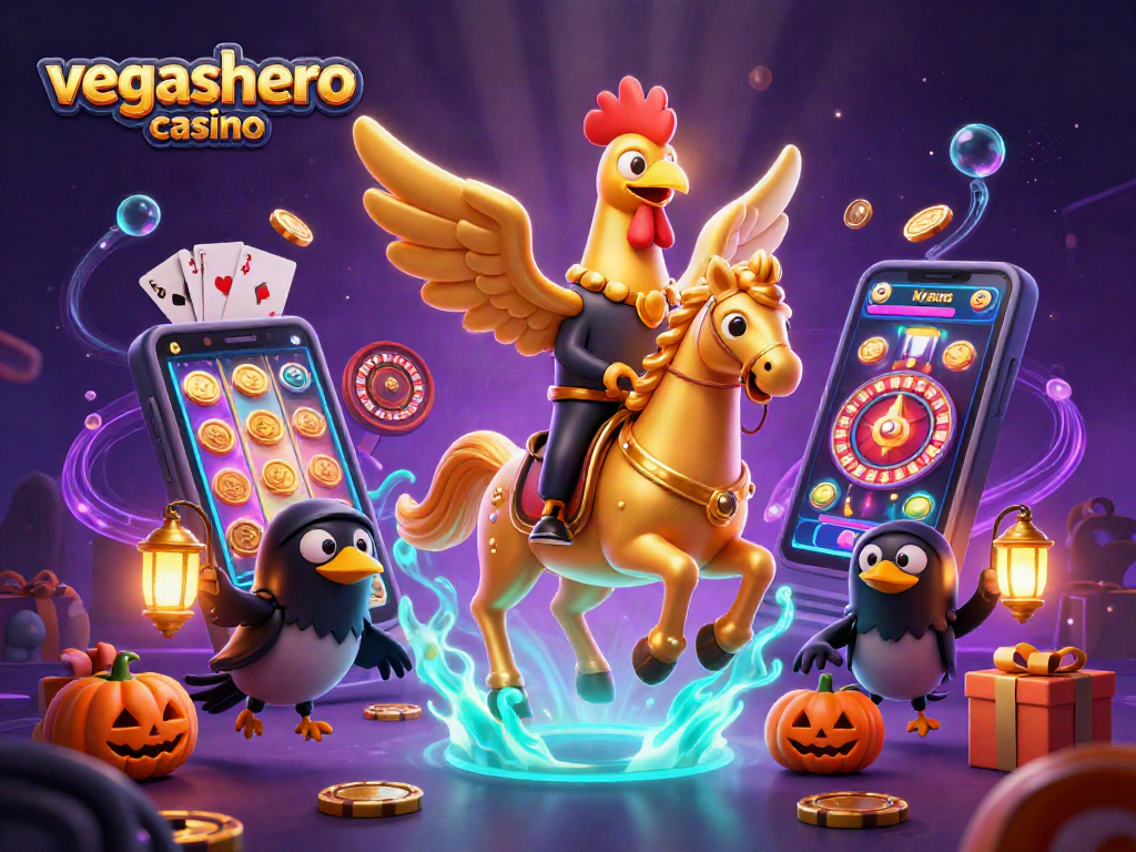 Experience the thrilling action of vegashero casino with magical characters and vibrant game elements.