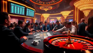 Experience the thrill of online gaming at https://ku88m.com/ as professionals play high-stakes poker in a luxurious setting.