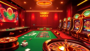 Experience the excitement of TRANG CHỦ LUCK8 with engaging casino elements and digital interfaces.