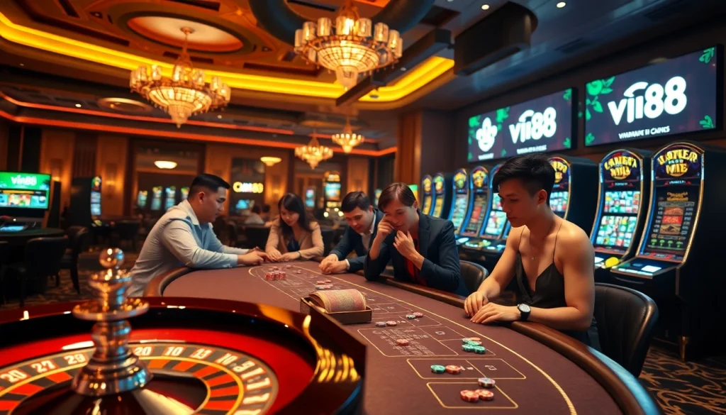Experience the excitement of vin88 nhà cái with engaging casino gameplay and vibrant atmosphere.