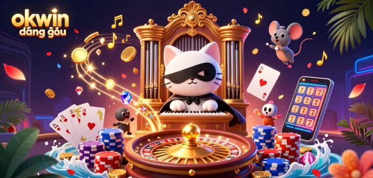 Play at okwin đăng nhập and enjoy exciting 3D casino adventures with slots, roulette, and poker