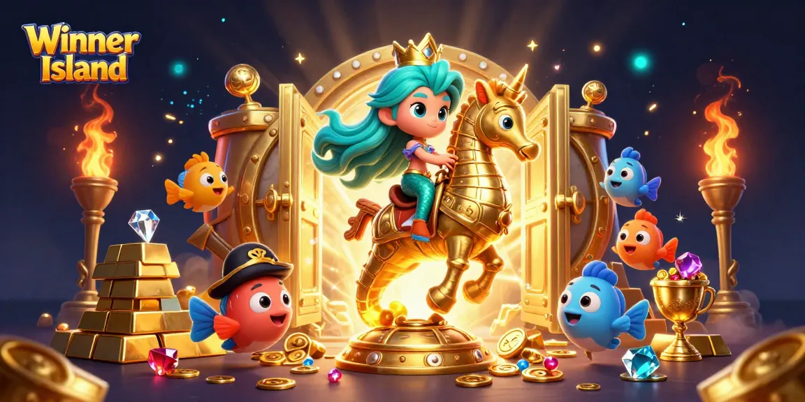 Experience thrilling gameplay at Winner Island Casino with vibrant slots and underwater adventures.