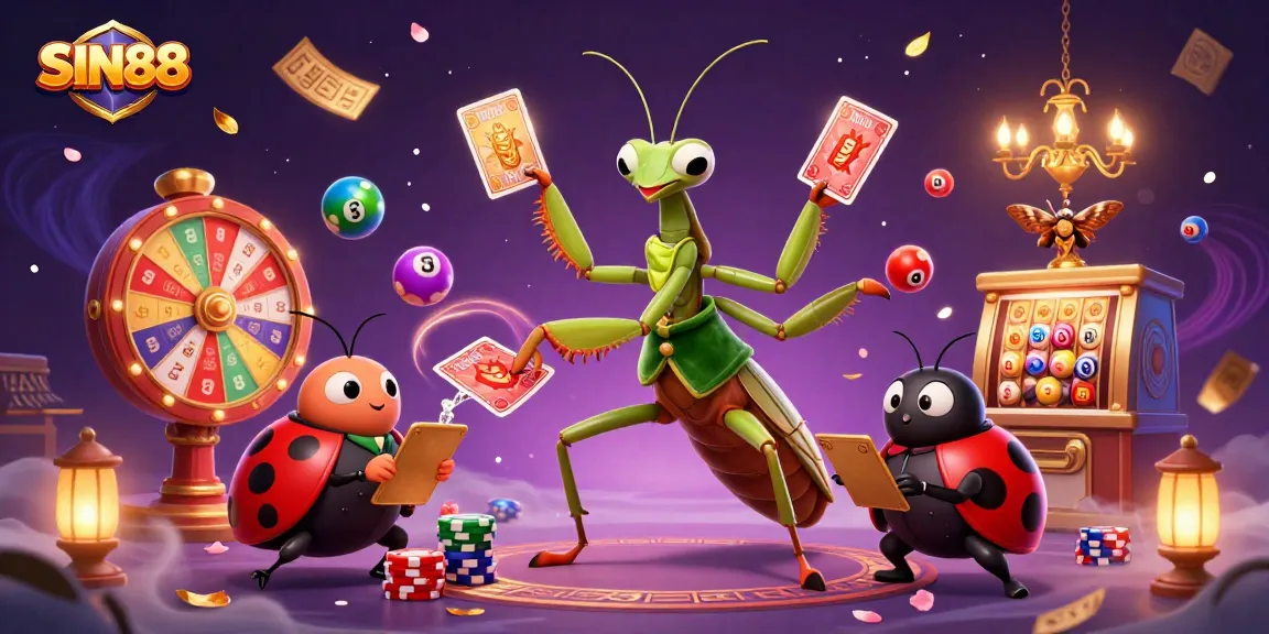 SIN88 enhances your gaming experience with vibrant 3D casino scenes and rich illustrations.