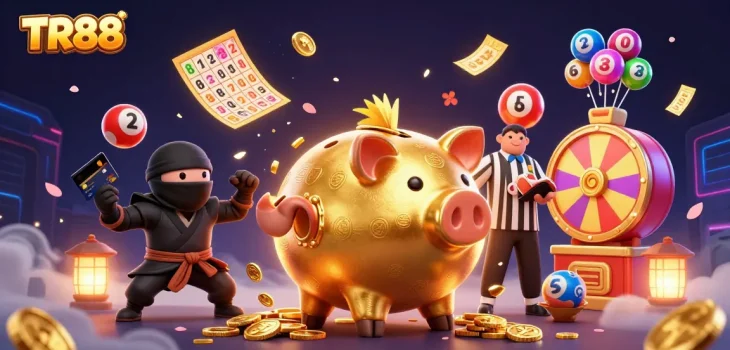 Join the excitement of TR88's dynamic gambling scene with thrilling characters and action-packed elements.