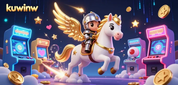 Experience thrilling gameplay with kuwinw in a magical casino universe filled with vibrant game elements.