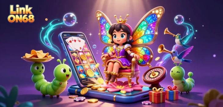 Experience the thrill of gaming at Link ON68 with vibrant 3D characters and betting excitement.